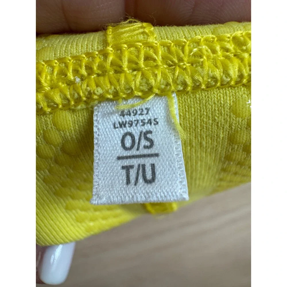 Bundle: 2 Lululemon Fly Away Tamer Headband Set Yellow Pink Yoga Running